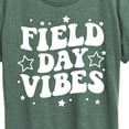 thumbnail image 3 of Instant Message - Field Day Vibes - Women's Short Sleeve Graphic T-Shirt, 3 of 6