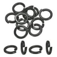 thumbnail image 1 of Uxcell 20-Pack Spring Lock Washer, M20 Stainless Steel Electroplating Black Coating Elastic Gasket Screw Fasteners, 1 of 6