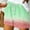 Green, variant on Sakmal Board Women Shorts Beach Vacation Summer Pink Mid Rise 5" Swim Shorts with Pockets