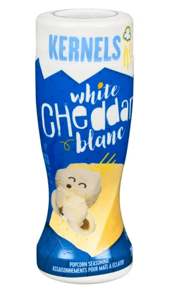 Kernels Extraordinary Popcorn Seasonings - White Cheddar, 110 g