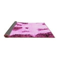 thumbnail image 2 of Ahgly Company Indoor Square Abstract Pink Modern Area Rugs, 7' Square, 2 of 4