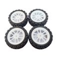 thumbnail image 3 of 1, 10 Pneus de Roue de Voiture RC Remplacent les Pièces de Rechange Pratiques à Installer et à Utiliser Style C, 3 of 8