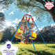 thumbnail image 5 of Columpio Enerplay Doble para niños Jardín interiores acero 130x124x99 cm, 5 of 5