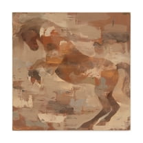 Trademark Fine Art 'Wild And Free Horse' Canvas Art by Albena Hristova