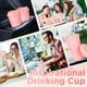 thumbnail image 5 of Paquete de 60 vasos de plástico rosa Skylety, 470 ml, versículo bíblico, 5 of 7