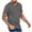 Dark Gray, variant on Besolor Summer T-Shirts for Men V Neck Short Sleeve Basic Tees Casual Solid Color Workout Pullover Tops