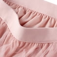 thumbnail image 2 of Lu's Chic Women's Tulle Skirt Tutu High Low Tea-length Asymmetrical Elastic Waist A-line Waisted Layered Midi Mesh Pleated Party Skirts Pink One Size, 2 of 5