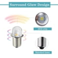 thumbnail image 4 of P13.5S LED Bulb for Flashlight, 6V/12V DC, 3000K Warm White/6000K White, 1SMD 2835 Chip, 120° Beam Angle, 50000 Hrs Lifespan, Replacement Lamp, 4 of 6
