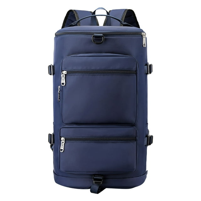 Fiudx Mochila de Gran Capacidad, Correas de Hombro Desmontables, Diseño Multicompartimento, Bolsa Ligera para Fitness y Viajes, Material de Poliéster Duradero, Ideal para Senderismo, Tamaño 49 X 29 X
