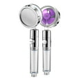 thumbnail image 1 of Small Waist Turbocharged Shower Head Transparent Handle Shower Head One Click Water Stop Filter Household Handheld Shower Head, 1 of 1