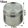 thumbnail image 2 of CoaGu 16oz Airtight Coffee Container 18/8 Stainless Steel Food Containers BPA Free Dishwasher Safe, 2 of 3