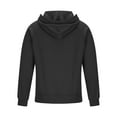 thumbnail image 3 of HAPIMO Men's Loose Pullover Cargo Hoodie Sweatshirts Clearance Sales Fashion Solid Color Pocket Athletic Tops Crew Neck Quarter Zipper Tees Holiday Comfy Casual Sport Gray M, 3 of 5