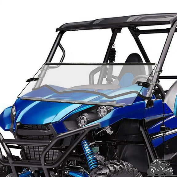 For Kawasaki Teryx 800/Teryx4 800 2016-2024 Front Clear Folding Flip Windshield