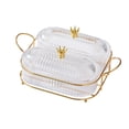 thumbnail image 4 of Bandeja De Frutas Secas, Plato Dividido Con Corona Para Fiesta, Comedor, Cocina, Estilo B, 4 of 8