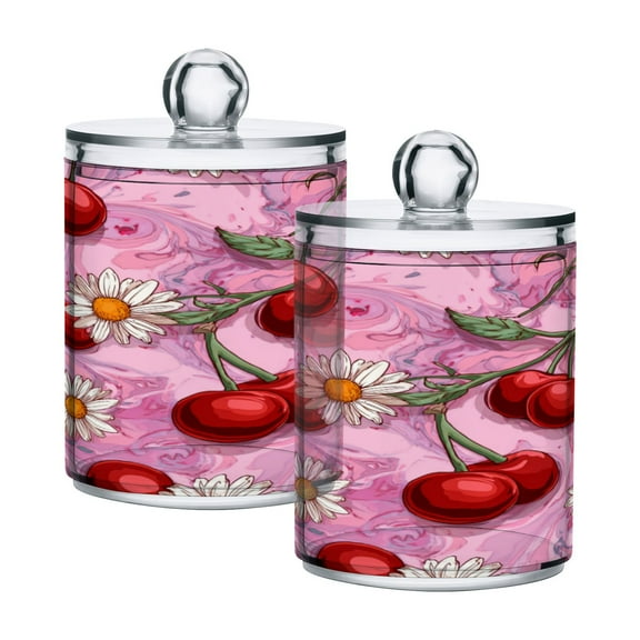 High-value clear storage jars keep life organized and within reach one sizex2 Cherry Fruit