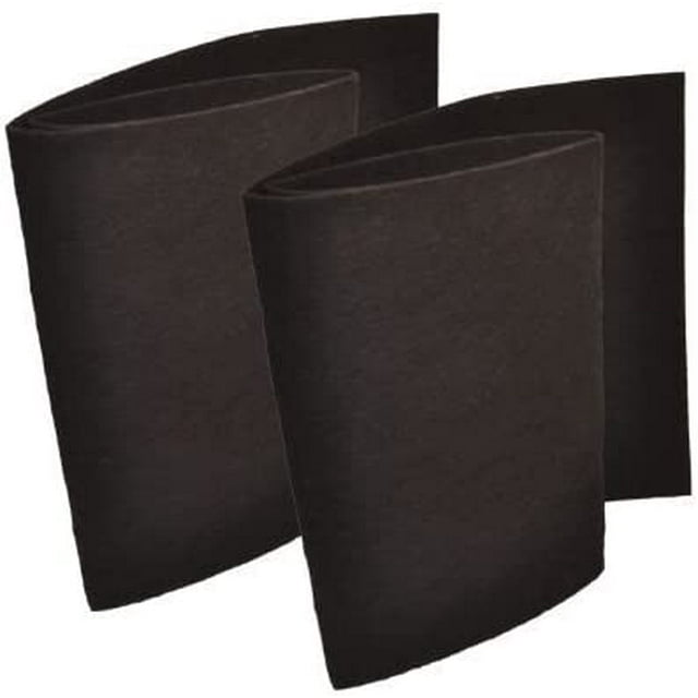 – Pack of 2, Premium Cut-to-Fit Universal Carbon Pre-Filters, Pad for Air Filter 30901/30903/30907 – Fresh and Filtered Air for Indoor, Home Filtration – Charcoal Air Filter Sheet – Black
