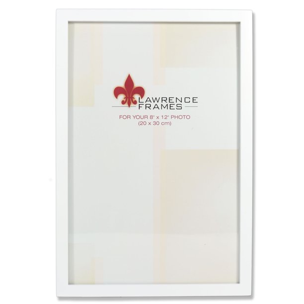 8x12 White Wood Picture Frame Gallery Collection