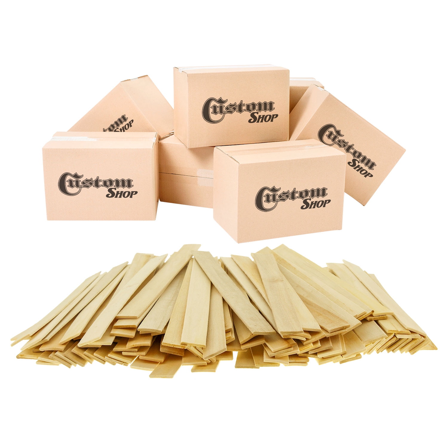 Craft Paint 12" Inch Wood Stirrers Epoxy resin Mixing Sticks/Paddles