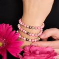 thumbnail image 3 of Picasso Porcelain Macrame Bracelet | Strawberry Fields, 3 of 11