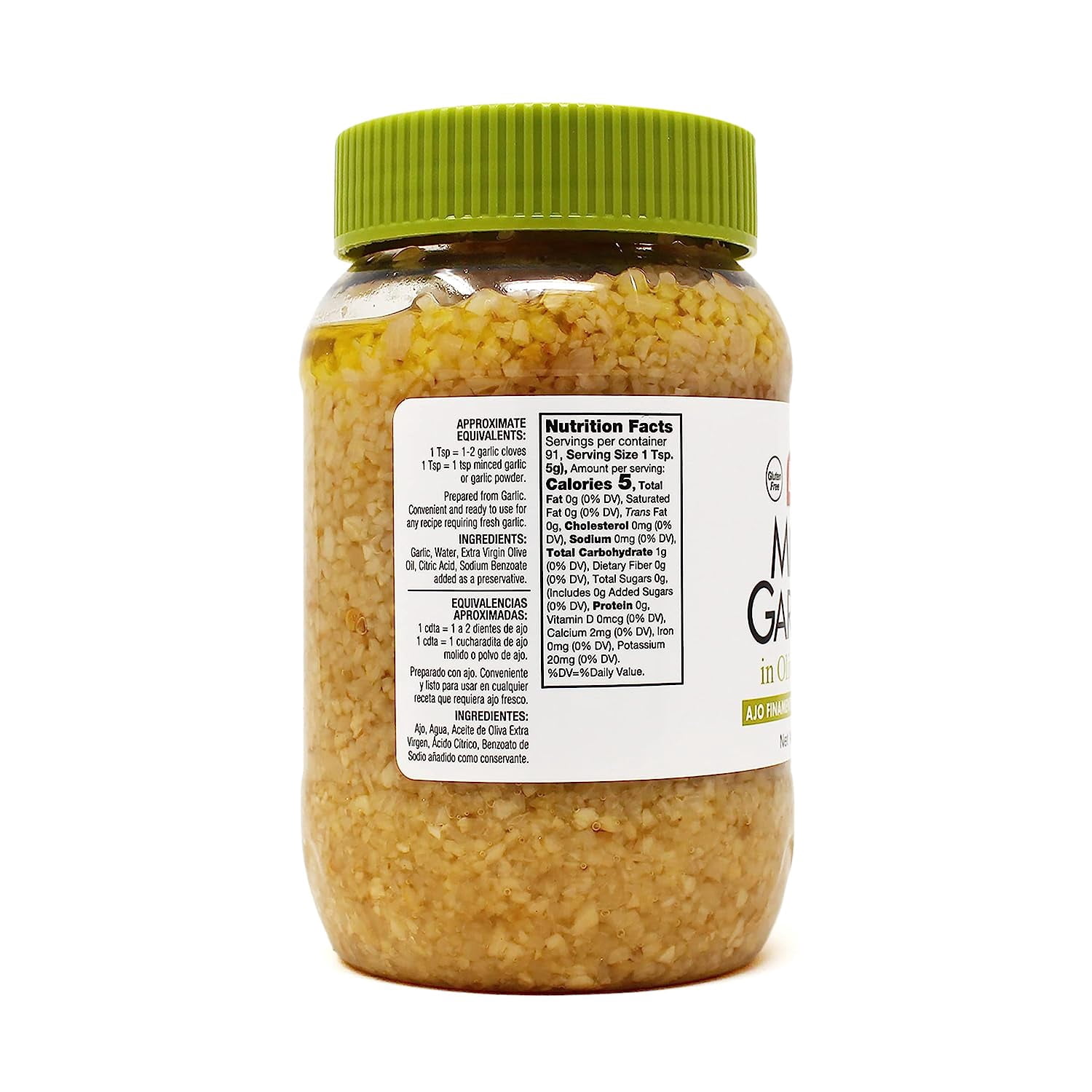 Badia Minced Garlic in Oil, 16 Ounce -- 12 per case.