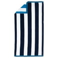 thumbnail image 6 of Aston & Arden Reversible Beach Towel 35x70 Navy/Blue, 6 of 7