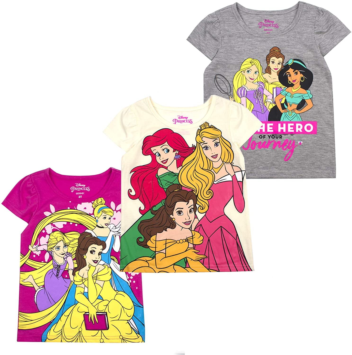 Disney Girls Princess Jasmine Sparkle and Shine Sweatshirt 