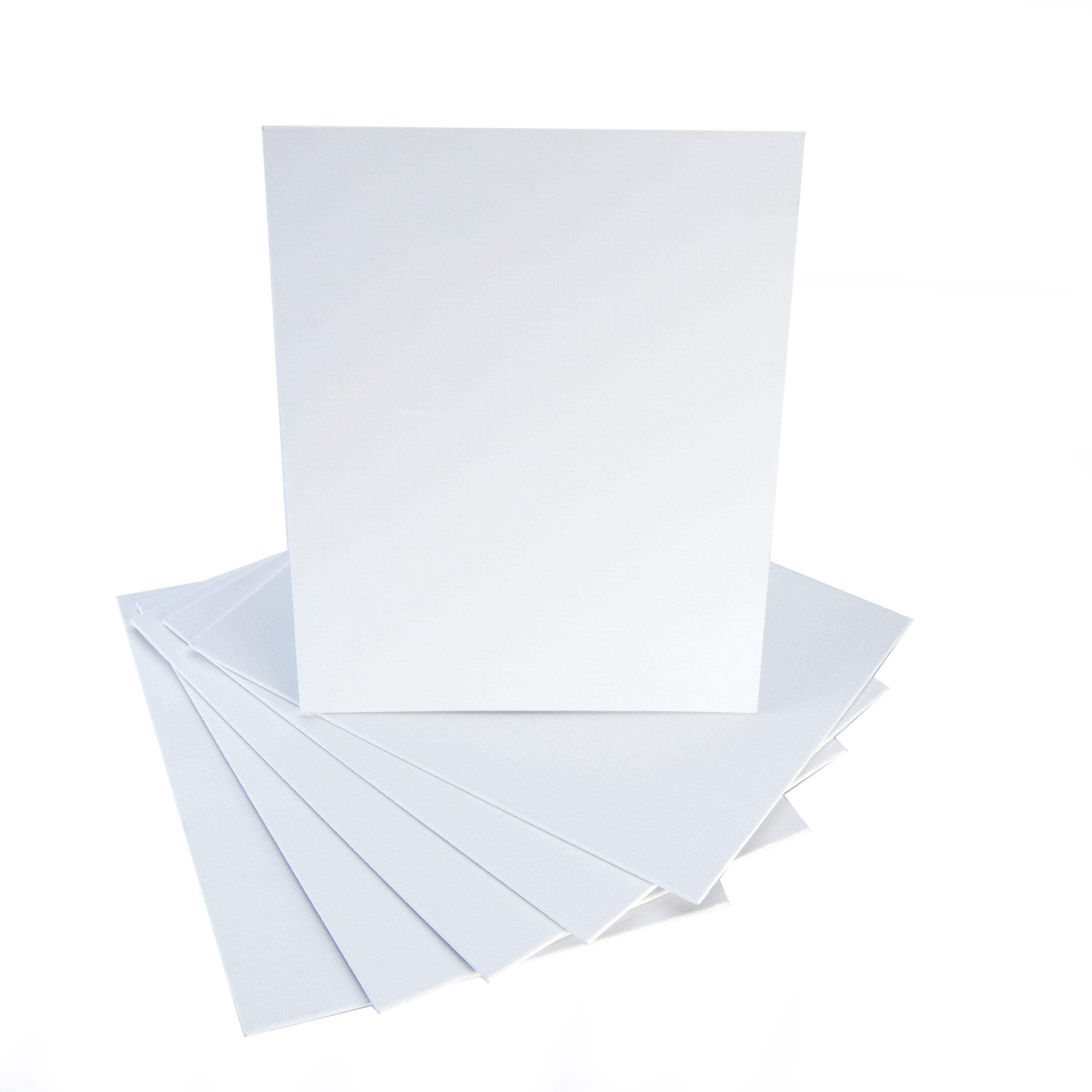 Royal & Langnickel Essentials 9" x 12" Art Canvas Panels, 6 Pack