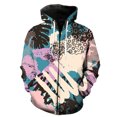 thumbnail image 1 of Sudadera con capucha y cremallera para hombre, unisex, con diseño de grafiti de arte abstracto, moda de primavera para adolescentes, gran oferta 2024, camisetas con estampado 3D de Harajuku y hip hop., 1 of 6