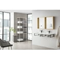 thumbnail image 6 of James Martin Vanities 055BK18BNK47WG2 Boston 47-5/16" Rectangular Porcelain Console, 6 of 7