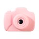 thumbnail image 2 of Minicámara digital para niños SUSUchens, compatible con HD, videoblog de 1080P, compacta y ligera, con cámara frontal y trasera, color rosa, 2 of 8