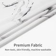 thumbnail image 4 of Grey Gold Marble Shower Curtain Set, Abstract, Modern, Luxury Standard for Bathroom Decor, Bathtub, Waterproof, Washable Fabric, 4 of 9