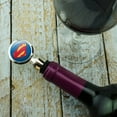 thumbnail image 3 of Superman New 52 Shield Logo Wine Bottle Stopper, 3 of 9
