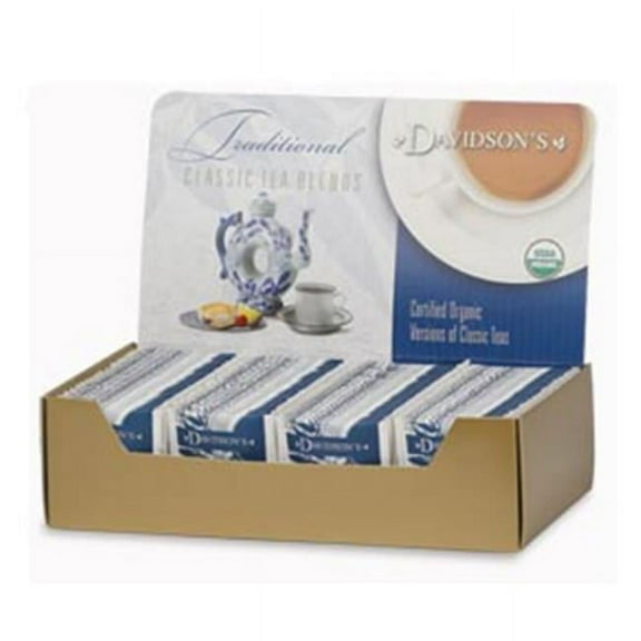 Davidson Organic Tea 1175 Single Serve Assorted Traditional Tea
