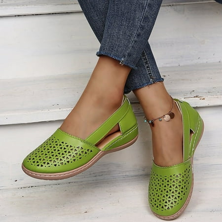 

Summer Closed Toe Sandals Women 2024 Womens Sandals Dressy Casual Summer Hollow Out Shoes Orthotic Wedge Sandals