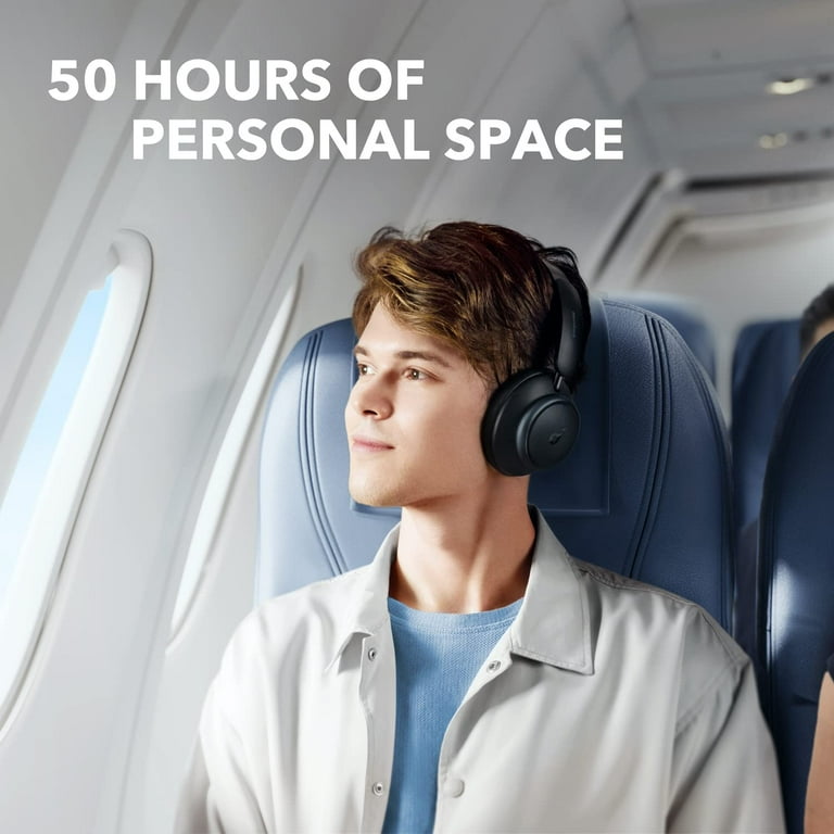 Soundcore by Anker Space Q45 Adaptive Active Noise Cancelling Headphones,  Reduce Noise by Up to 98%, 50H Playtime 