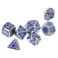 thumbnail image 1 of Dados de juego de mesa, 7 piezas de dados poliédricos, dados poliédricos coloridos, juego de mesa, dados poliédricos, claridad notable, 1 of 8