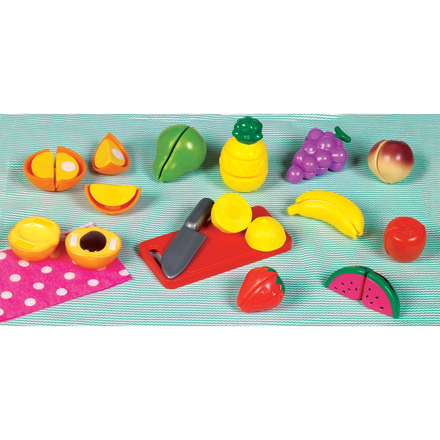 Small World Toys Fun-With-Fruit 13-Piece Playset