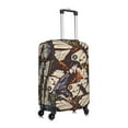 thumbnail image 3 of Daiia Vector Butterflies Luggage Cover, Thickened Washable Travel Luggage Covers, Elastic Unique Baggage Covers for 18-20 inch Luggage-Small, 3 of 9