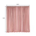 thumbnail image 4 of BalsaCircle Rose Gold 20 feet x 10 feet Metallic Spandex Backdrop Curtain Wedding Photobooth Party Decorations, 4 of 8