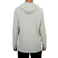thumbnail image 6 of Gloomis Fishing G. Loomis Long Sleeve Hooded Performance Tee - Gray, XL [GTEESUNLSHXLAGY], 6 of 9