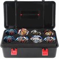 thumbnail image 1 of Migaven Battle Tops Empty Case Beyblade Box Beyblade Case Lps Figures--portable Durable Plastic Storage Carrying Case Box Organizer For Beyblade Burst, 1 of 5