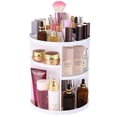 thumbnail image 5 of Caja de almacenamiento de acrílico para cosméticos, transparente, giratoria, para el hogar, para lápiz labial, cuidado de la piel, tocador de escritorio, 5 of 5