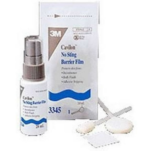 Cavilon 3345 Alcohol-Free Barrier Film for Cuts & Abrasions, Single Piece