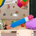 thumbnail image 3 of BRIGHTFUFU 7 Uds. Decoraciones de lápices inflables para el regreso a la escuela, lápices inflables de Pvc para decoración de fiesta en el aula, globo de lápiz ligero para niños, 3 of 8