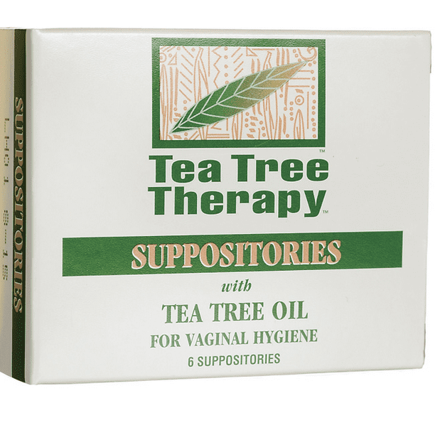 Tea Tree Therapy Suppositories With Tea Tree Oil For Vaginal Hygiene 6 Suppositories Walmart Com Walmart Com