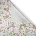 thumbnail image 5 of Ambesonne Shabby Flora Grommet Curtain, Nature Blossom Buds, 50" x 72", Pink White and Green, 5 of 6