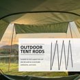 thumbnail image 4 of Miangastore 2 Pcs Mât de Tente de Remplacement Mât de Tente Pliable Mât de Tente de Camping Tige de Tente de Construction Tige de Support de Tente Réparation pour Randonnée Tente de Camping 3,2 m, 4 of 8
