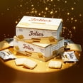thumbnail image 2 of ChocZero White Chocolate Jolies, No Added Sugar White Chocolate Filled Cookies, Keto Friendly, 8 oz Box, 2 of 6
