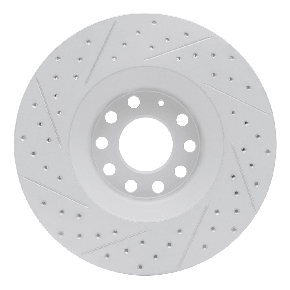 Dynamic Friction Company 830-73036R DFC Geoperformance Rotor - Drilled and Slotted