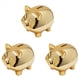thumbnail image 1 of 3X Alcancía de Cerdo de de Cerámica, Hucha de Moneda , Muebles Creativos para el Hogar, Decoración de Cerdo de la Suerte, Cerdo Dorado, 1 of 5